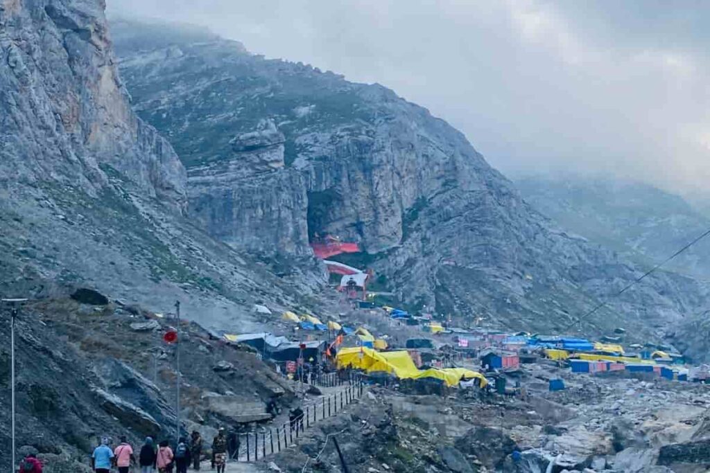 Amarnath Cave View